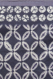 Digital Shibori Print Black and White Color Chanderi Silk Dupatta