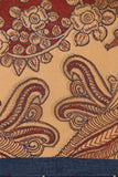 Maroon Color Kalamkari Digital Print Chanderi Silk Dupatta