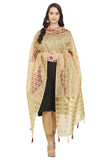 Royal Ethnic Digital Print Cotton Silk Dupatta For Women