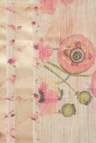 Soft Pink and Beige Color Abstract Floral Digital Printed Dupatta For Women