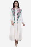 Floral Print Pink Color Pure Cotton Scarf