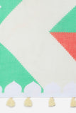 Abstract Print Multi Color Pure Cotton Scarf