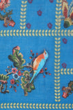 Ethnic Print Blue Color Pure Cotton Scarf