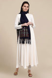 Navy Blue Pure Viscose Winter Stole