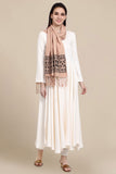 Peach Color Pure Viscose Winter Stole