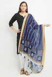 Digital Aztec Print Chanderi Silk Dupatta