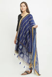 Digital Aztec Print Chanderi Silk Dupatta