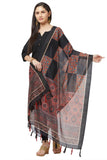 Stylish Ethnic Print All Occasion Chanderi Silk Dupatta