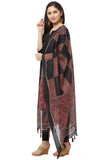 Stylish Ethnic Print All Occasion Chanderi Silk Dupatta