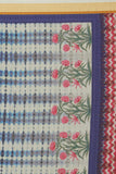 Blue Shibori Digital Print Chanderi Silk Dupatta