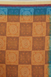 Ethnic Checkered Digital Print Chanderi Silk Dupatta