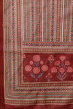 Maroon Chanderi Silk Digital Printed Unstitched Salwar Suit